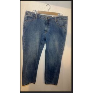 437 Women's Casual High-Rise Faded Boyfriend Cotton Comfort Denim Jeans